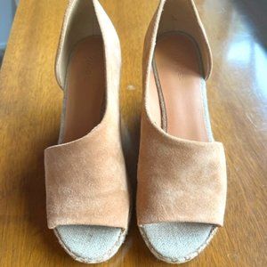 Vince espadrille wedge - never worn